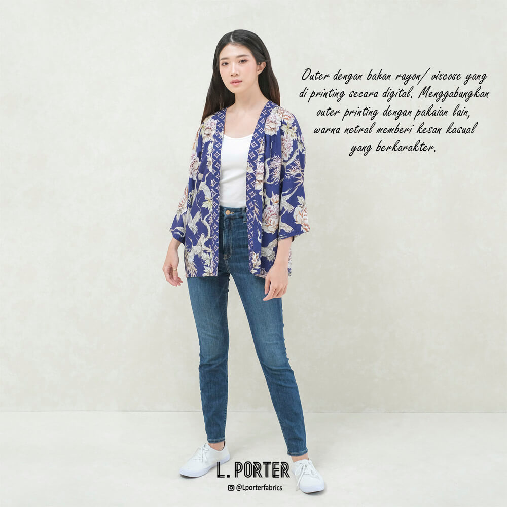 Inspirasi Outfit Kasual dengan Kain Printing Digital Inspirasi Outfit Kasual dengan Kain Printing Digital